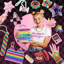 Simetufy 6000Pcs Pony Beads Bulk 30 Colors Rave Kandi Bracelet Making Kit — 6