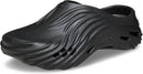 Crocs Unisex Adult Echo Wave Clogs – Black/Black — 1
