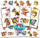 Paw Patrol Tattoos for Kids Party Favors Bundle - 72 Pc Individual Tattoos — 1