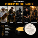 Leather Conditioner Balm, For Gloves, Boots, Bags, 3.5 oz — 8