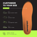 Superfeet All-Purpose High Impact Support Insoles (Orange) for Active Lifestyle with High Arch Support - Men 9.5-11 / Women 10.5-12 — 7