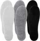3 Pairs Fleece Shoe Liners Fuzzy Washable Shoe Inserts for Women — 1