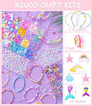 MiuCo Bracelet Making Kit for Girls - Cute Beads for Jewelry Making Kit with Charms Can Make Approx. 35+ Bracelets… — 2