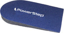 PowerStep Adjustable Heel Lift, Adjustable Adult Heel Cushion, Relief for Heel Spurs & Heel Pain, Achilles Tendonitis, Post Surgical Foot Support, Made in the USA (1 Heel Cushion) - Blue — 1