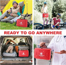 Gevoke 410 Piece Waterproof Hard Shell First Aid Kit, Red — 7