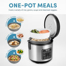 AROMA Digital Rice Cooker, 4-Cup (Uncooked) / 8-Cup (Cooked), Steamer, Grain…
