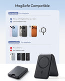 for MagSafe Wallet with Stand, Adjustable Stand Magnetic Wallet for iPhone, RIFD Blocking Phone Credit Card Holder for iPhone 17/16/15/14/13/12 Series, Not for iPhone 13/12 Mini(Black) photo 6