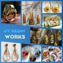Akisey UV Resin, 300g Crystal Clear UV Epoxy Resin for Jewelry & DIY Craft — 3