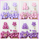 Amandir 153pcs Pink Purple Balloon Garland Arch Kit Different Sizes — 7