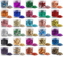Gold Flakes for Resin - 30 Metallic Colors, Craft Foil with Tweezers for Resin Art, Nail Art, Jewelry & Candle Making — 3