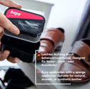 Kaps Shoe Polish Sponge Gives Instant Gloss, For Leather Shoes Boots Bags, Perfect Shine | Brown — 7