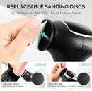 L'UGX Electric Callus Remover for Feet –Powerful 8N·cm Torque Professional Pedicure Foot File, 3-Speed Settings, LCD Display, 60pcs Sandpaper Discs, Type-C Rechargeable, Ergonomic Handle — 7