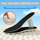4D Cloud Memory Foam Insoles for Men & Women, Shoe Inserts for All-Day Standing, Arch Support for Plantar Fasciitis & Foot Pain Relief, Breathable for Boots and Sneakers (Men 10-11.5 / Women 11-12.5) — 3