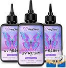 HeyClear UV Resin kit 300g Premixed UV Epoxy Resin Glue Cure for Crafts — 1