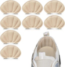 Heel Grips Cushions Inserts,Heel Pads for Loose Shoe Too Big Men Women, Improved Shoe Fit and Comfort, Prevent Heel Slipping, Rubbing, Blisters, Foot Pain. (4 Apricots-A) — 1