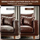 Medium Brown Leather Recoloring Balm, Color Restorer, Scratch Remover, Leather dye & Paint for Furniture, Couches,Car Seats — 6