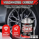 Chemical Vulcanizing Cement – Fast Dry Rubber Cement, All Purpose Tire Repair Glue, Tire Patch Kit with Brush – 8.5… — 3
