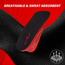 ERGOfoot Height Increase Insoles for Men Women, 3/4 Length — 3