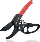 gonicc 8" Professional Ratchet Anvil Pruning Shears (GPPS-1011) | Black Ratchet Anvil Pruning Shears — 1