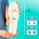 Comfwalk Shoe Filler Insert - Full Length Daily Latex Foam Shoe Inserts — 2