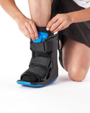 Ovation Medical Gen 2 Pneumatic Walking Boot - Lightweight, Low Profile CAM Walker Boot - Premium Medical Boot for Foot Injuries, Ankle Sprains, Fracture Recovery Support, & More (Short, Large) - Blue — 8