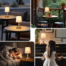 PARTPHONER Mini Cordless LED Table Lamp, 5200mAh Rechargeable Battery Operated Lamp, 3-Level Brightness, Touch… — 7