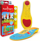 Footlogics Fun Kids Orthotic Shoe Insoles with Arch Support for Children’s Heel Pain (Sever’s Disease), Growing Pains, Flat Feet - Children’s, Pair (Kids 1-3, Yellow) — 1