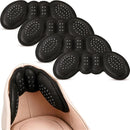4Pairs Heel Pads for Shoes that are Too Big, Black - A3-black-4pair | 4-Pairs — 1