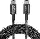 Anker USB C to USB C Cable, 100W Fast Charging Cable(1-Pack, 10 ft, Black) photo 1