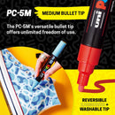 Posca Paint Art Markers, Set of 15 5M Medium Acrylic Markers with Reversible Tips, Artist Recommended Paint Pens for Gifts, Decorations, Fabric, Metal, Windows, Wood and Canvas | Medium Tips | 15 Count (Pack of 1) — 6