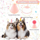 CANREVEL Mini Party Hats for Stuffed Animals Headwear, Birthday Hats | Felt - 16 PCS — 5