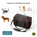EliteField Soft-Sided Pet Carrier for Cats & Small Dogs (3-Year Warranty)