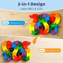 LovesTown Wooden Alphabet & Numbers Puzzle — 2
