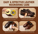 Leather Boot Care Kit, Mink Oil & Saddle Soap for Leather Cleaning & Leather Boots, 6-in-1 Leather Shoe Care Kit | White — 7