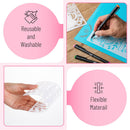 Mr. Pen- Journal Stencils, 4x7 Inch, 12 Pack | Journaling Stencils — 3