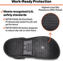 Crocs Men's Classic Work Clogs – Mint Tint — 3