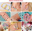 Redtwo 23000 Pcs 144 Colors Clay Beads Bracelet Making Kit — 5