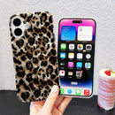 J.west Compatible with iPhone 16 Plus Case,Luxury Sparkle Translucent Clear Vintage Leopard Print Soft Silicone Cover for Girls Women Protective Phone Case for iPhone 16 Plus 6.7 inch Cheetah — 4
