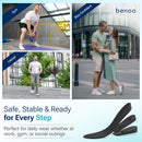 benoo Height Increase Insoles for Men (+1 to 3") Shoe Lifts (Mens 10-12.5) — 5