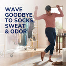 Dr Scholl’s Go Sockless! Cushioning Insoles for Women Men Unisex, 3 Pairs, Trim to Fit - Absorbs Moisture to Keep Feet Dry, Shoe Inserts for Women Men with Plush Terry Cloth Layer for Added Comfort - Mens 7-13 Womens 5-10 — 5