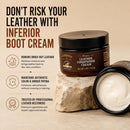 Griffin Leather Boot Conditioner & Leather Cream Balm (4 oz.) — 2