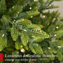 Hykolity 9 ft Prelit Christmas Tree with Realistic PE Foliage — 6