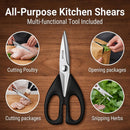 McCook Kitchen Knife Set 15PC Knife Block Set w Built-in Sharpener — 8