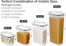 CHEFSTORY Airtight Food Storage Containers with Lids, 8 PCS