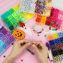5 Boxes Bracelet Making Kit Pony Beads, 96 Colors Kandi Beads for Bracelets — 2