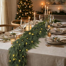 9FT Christmas Cedar Garland with Lights Prelit Pine Garland Christmas Decor — 4