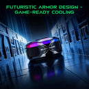 Black Shark Magnetic Phone Cooler 6 Pro – Smart Display, Magnetic Ring Plate, Addressable RGB LEDs, App-Controlled Cooling Fan for iPhone MagSafe, Android & iPad – Gaming, Streaming & Photography photo 4