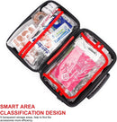 Gevoke 410 Piece Waterproof Hard Shell First Aid Kit, Red — 5