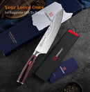 KEEMAKE 8" Chef Knife, Ultra Sharp Kitchen Knife with Ergonomic Handle