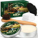 Griffin Leather Creme (1.6 oz) - Leather Conditioner and Shoe Cream to Polish Shoes and Other Leathers - Made in the USA - Brown — 6